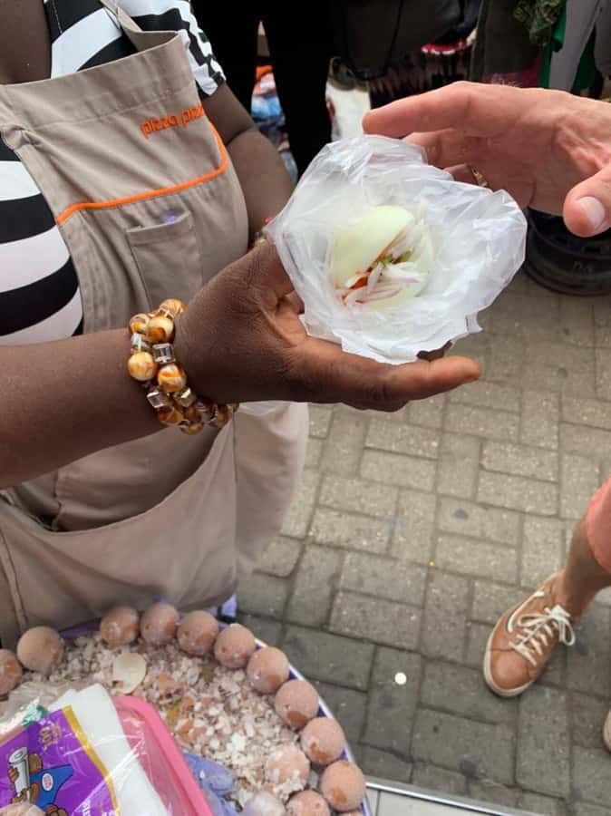 Accra Street Food Tour: Osu Night Market Tour Experience - Eight food stations, from kelewele to suya