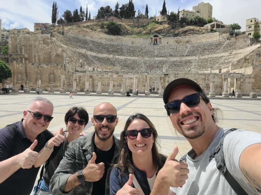 Amman Walking Tour: Hidden Gems, Culture & Street Food - Roman Theatre and the city’s ancient layers