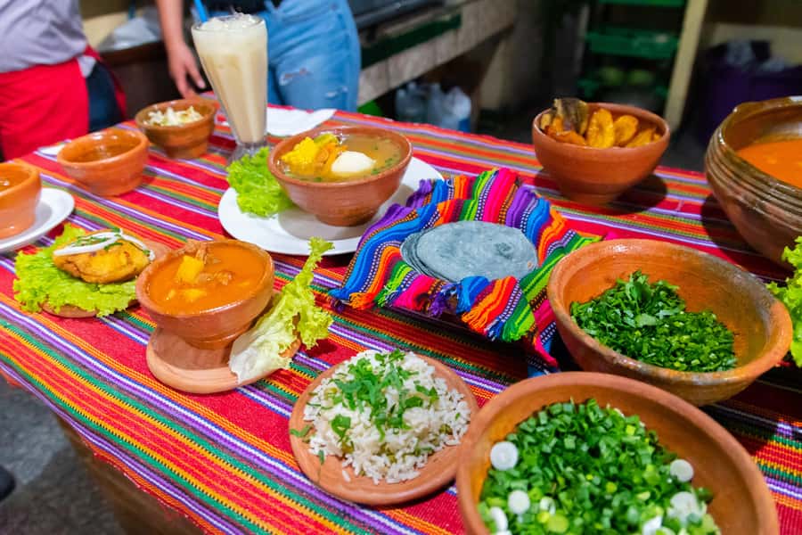 Antigua Guatemala: Street Food Walking Tour with Tastings - Walking through colonial Antigua between food stops
