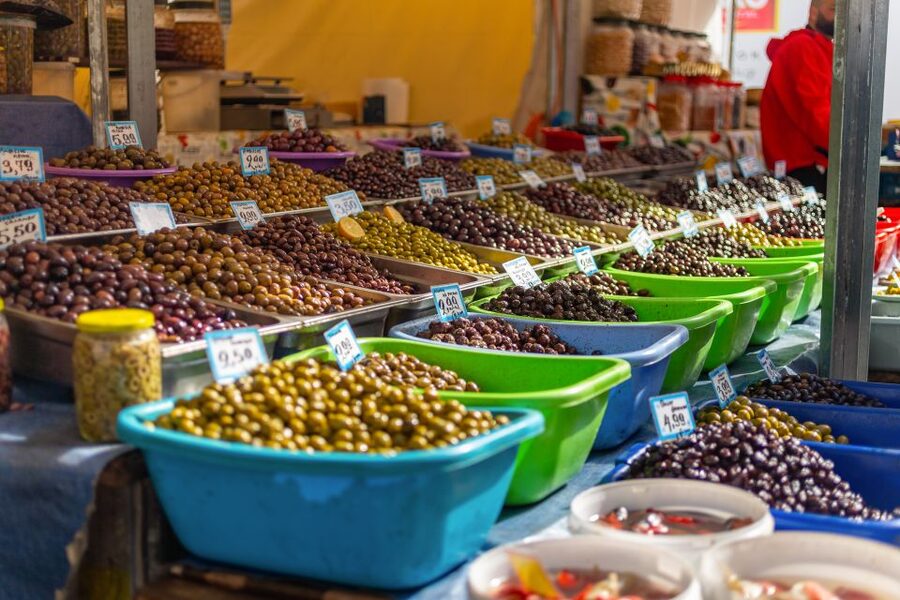 Athens: Food Market Visit and Cooking Class with Wine - Meeting the cook at Athinas 36