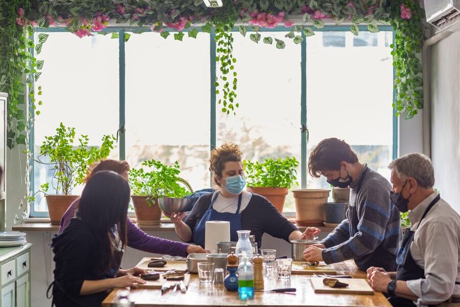 Athens: Food Market Visit and Cooking Class with Wine - What the final meal is really like