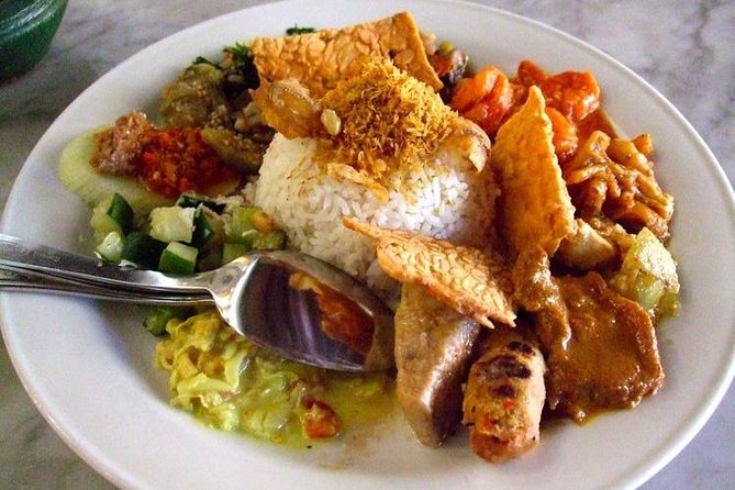 Bali Street Food Tour - Bajra Sandhi Monument sets the scene