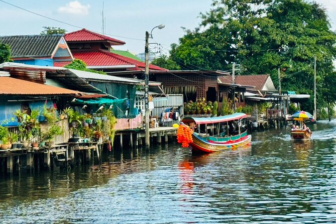 Bangkok 3-in-1 Tour: Longtail Boat,TukTuk & Street Food Adventure - Tuk-tuk roads through Old Town