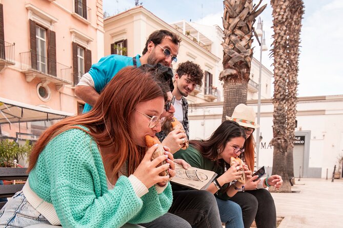 Bari Street Food Bike Tour - Piazza Mercantile and the heart of old Bari