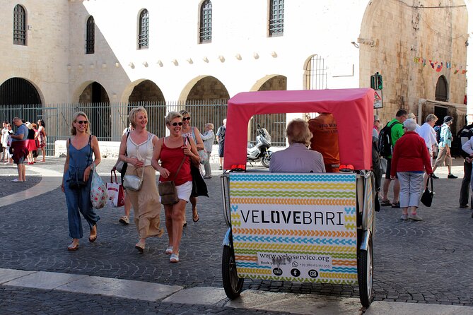 Bari Street Food Tour by Rickshaw - Meeting at Strada Vallisa and starting with local guidance
