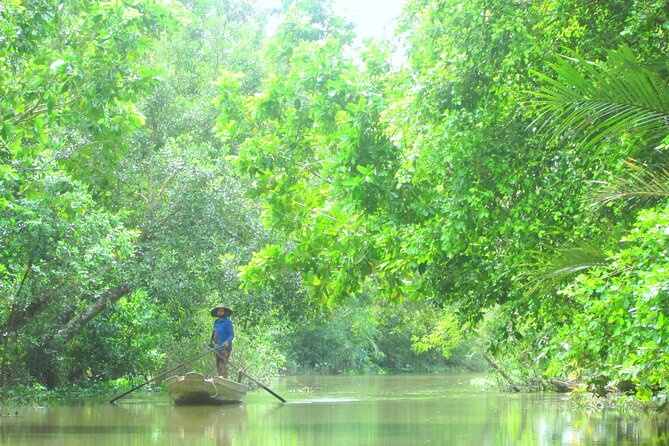 Boat tour on Mekong river see the sunset, small canal, Vegan dinner, street food - Ninh Kieu Night Market and the first taste of the evening