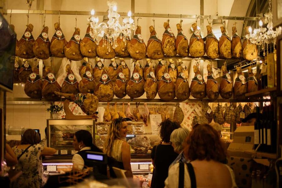Bologna: Street Food Tour in the Historic Center - The first tasting: cheese, balsamic, and warm tigelle