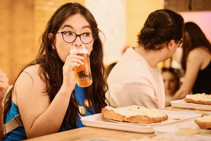 Budapest: Guided Street Food Tour with Sweet Wine - Sweet Tokaji wine, beer, and pálinka