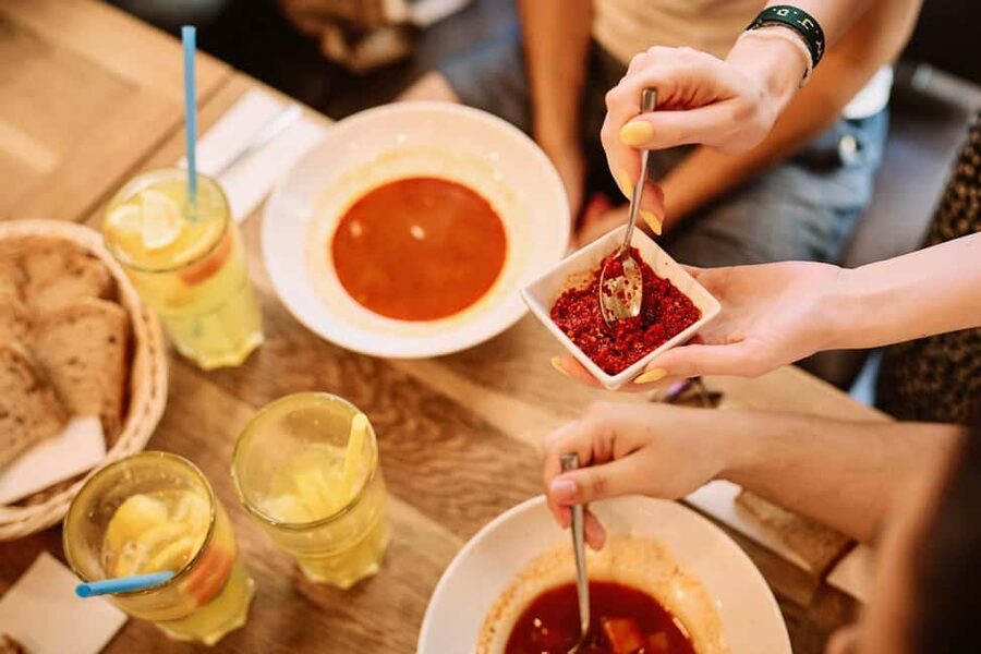 Budapest: Guided Street Food Tour with Sweet Wine - Walking through District 7’s Jewish Quarter