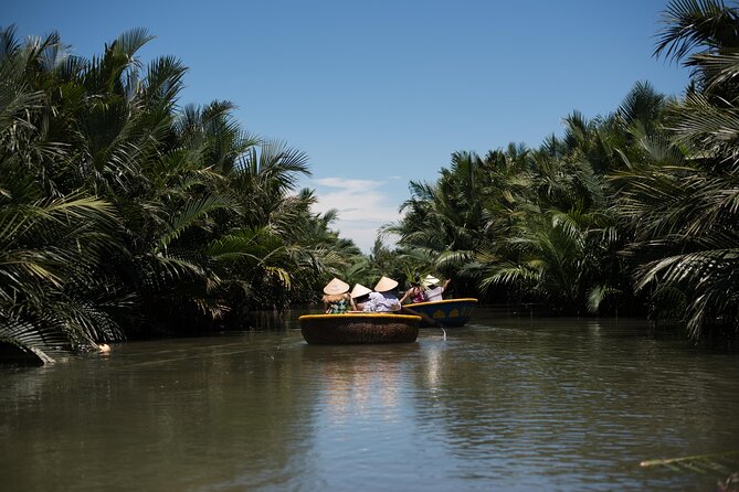Coconut Basket boat, City tour, Boat ride, Night market from DN - Hoi An Ancient Town in a two-hour walk