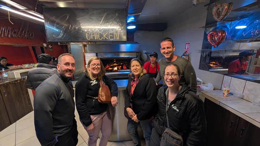 Cusco street food tour - The nighttime views make the walk feel like more than a meal