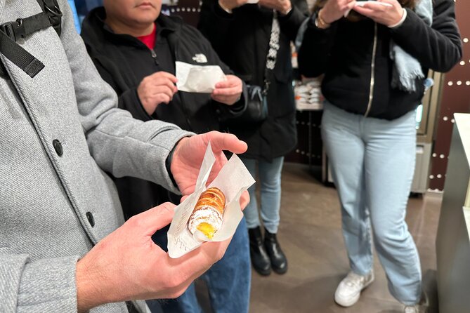 Delicious Milan Street Food Tour Tasting and Sightseeing with Local Guide - Food stops: panettone, balsamic vinegar, and local explanations