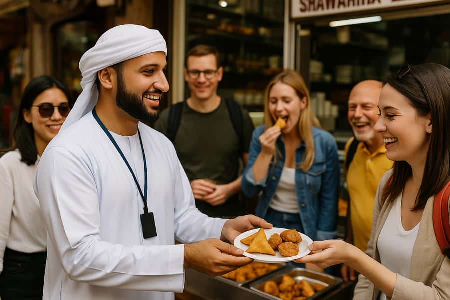 Dubai: Old Town Walking Tour with Abra Cruise & Street Food - Key points at a glance