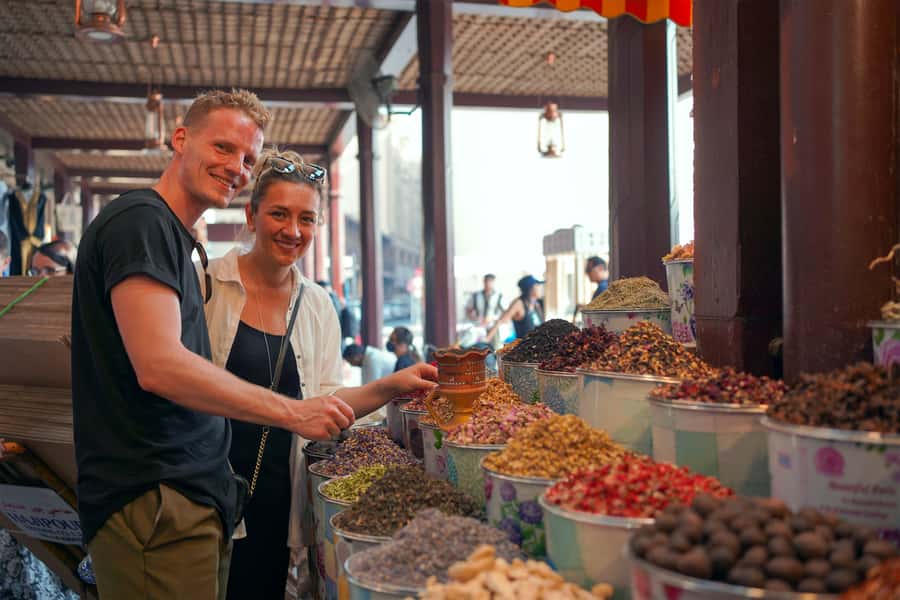 Dubai Private Top Attractions, Premium Vehicle & Street Food - Crossing the Creek by abra