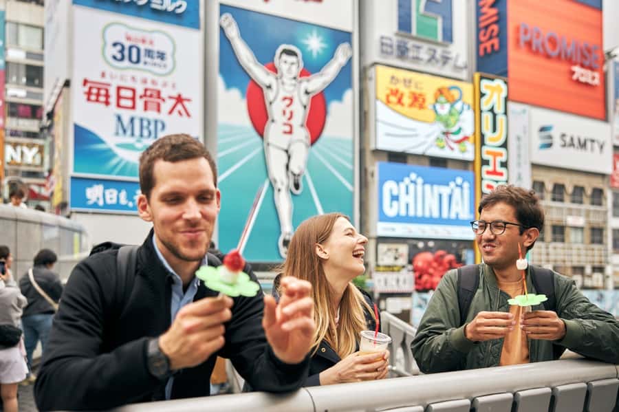 Eat Like a Local in Osaka – Private Custom Street Food Tour - Starting in Dotonbori’s neon-lit food district