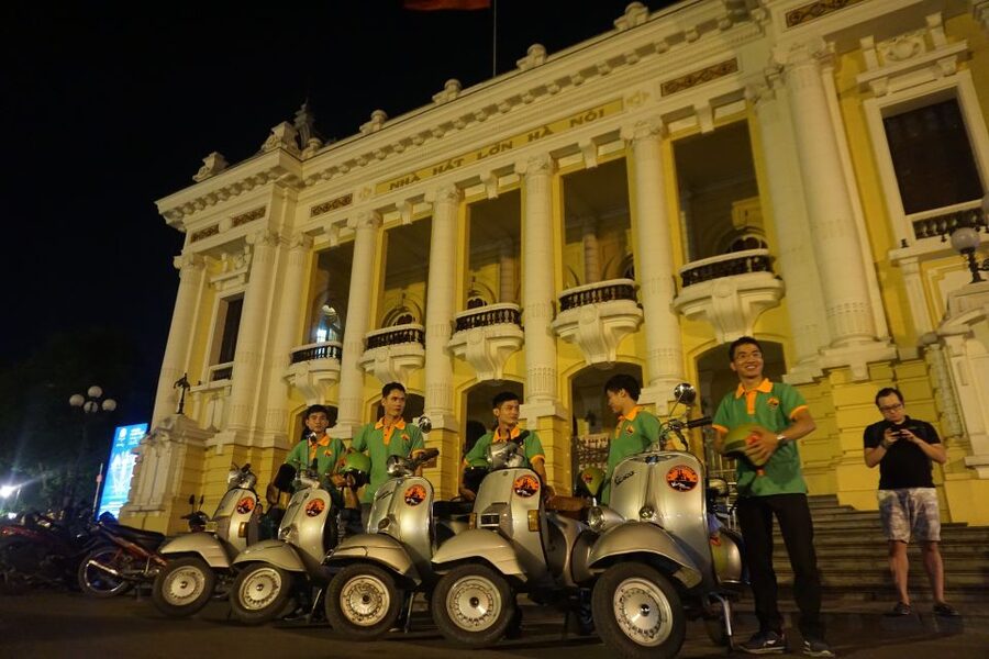 Enjoy Hanoi Like a Local - Vespa & Street Food Tour by Night - Why a Vespa is a smart way to see Hanoi at night
