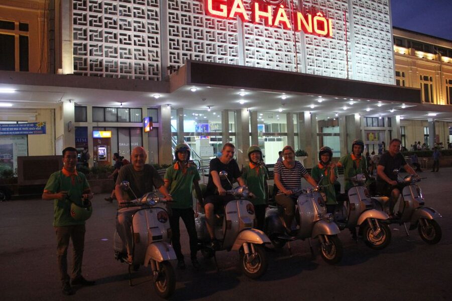 Enjoy Hanoi Like a Local - Vespa & Street Food Tour by Night - West Lake views and the Ho Chi Minh Mausoleum