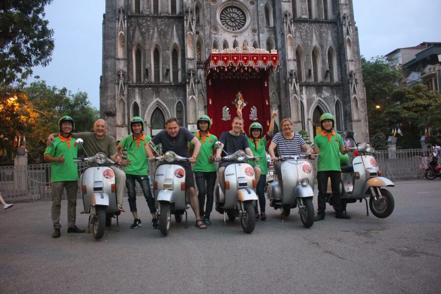 Enjoy Hanoi Like a Local - Vespa & Street Food Tour by Night - Train Street and Hanoi egg coffee