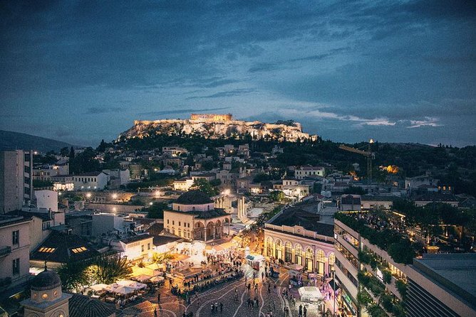 Evening Athenian Street Food Tour: An Essential Guide to Athens - Exploring Psyrri after dark