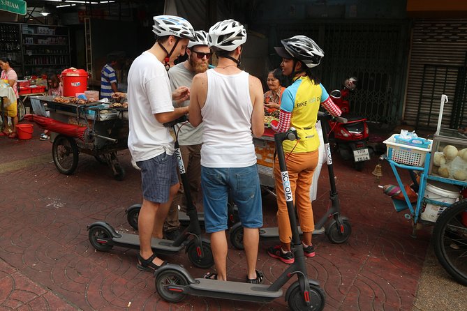 Explore Bangkok by E-Scooter & Try Street Food - Lhong 1919 and the river ferry
