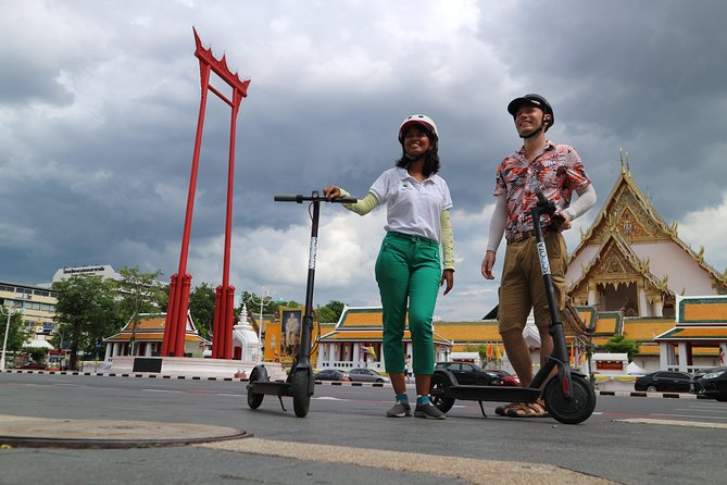 Explore Bangkok by E-Scooter & Try Street Food - Chinatown and Yaowarat Road by scooter