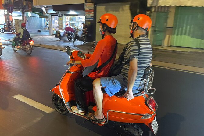 Female Riders Vespa Night Street Food + Train Street food 4 Hours - What the $59 price really covers