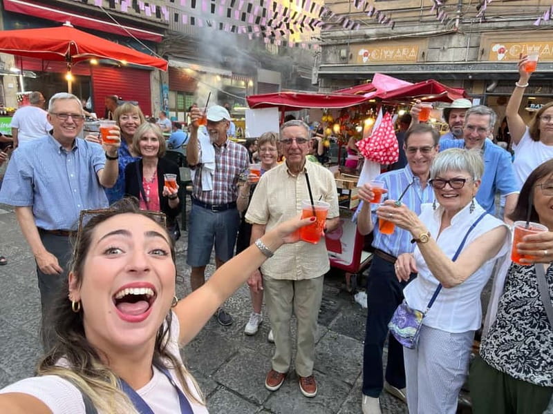 From Cefalù: Palermo Guided Walking Tour with Street Food - Vucciria Market and Palermo on a plate