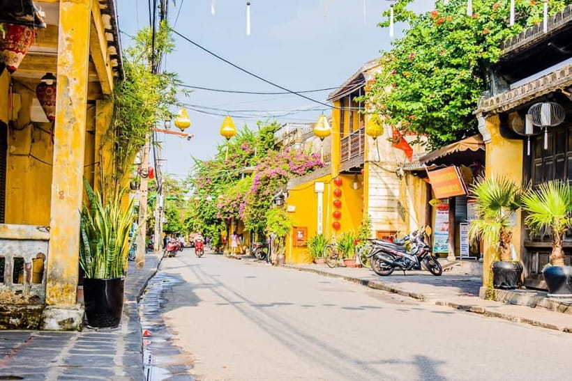 From Da Nang: Hoi An Old Town Tour, Night Market & Boat Ride - From Da Nang to Cam Thanh’s coconut waterways