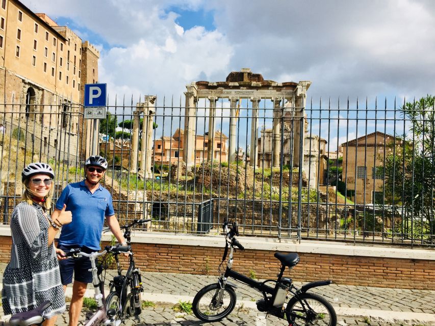 Gems of Rome: Small Group E-Bike Tour with Street Food stops - The $105 price and what it includes