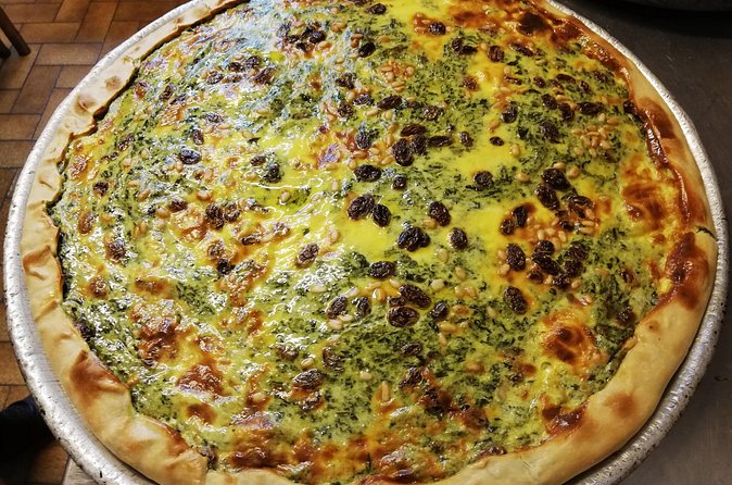 Genoa Street Food Tour with a Local Guide - Farinata brings chickpea flavor to the route