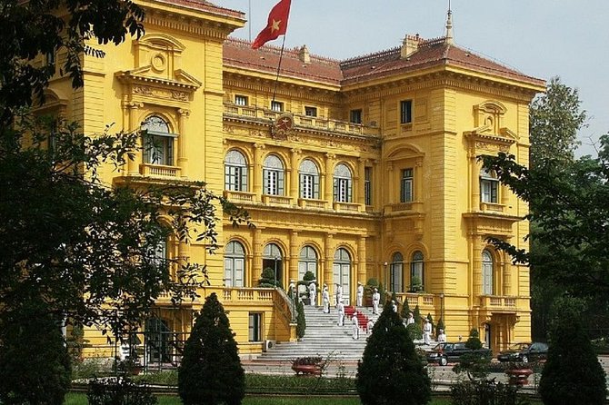 Hanoi City Street Food Night Tour by Motorscooter - Hanoi Opera House and a final city view