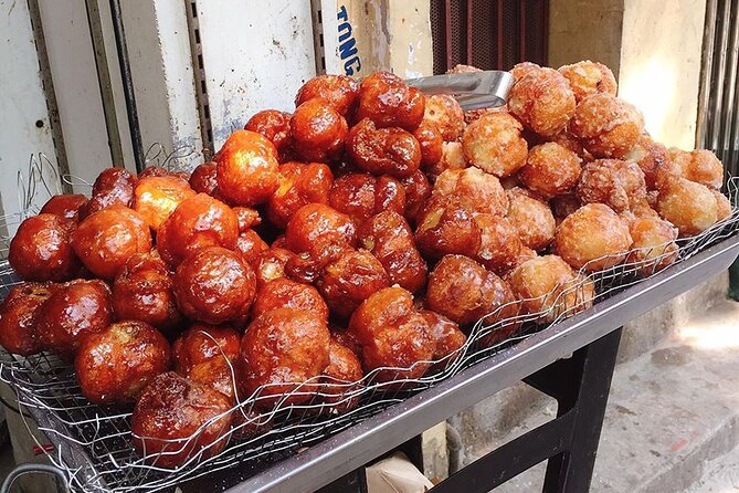 Hanoi Old Quarter Street Food tour with 12 plus tastings - Stop 5: Sweet and savory Bánh Rán Mặn