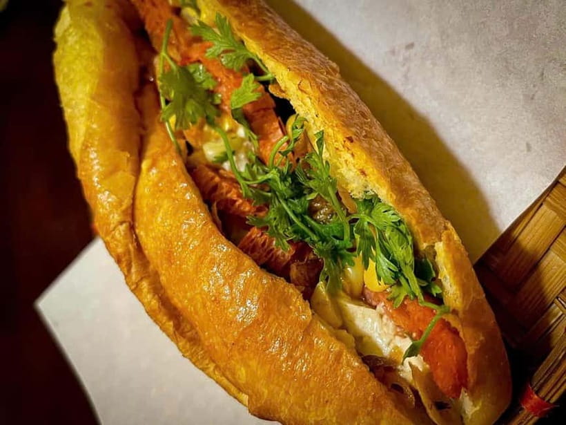 Hanoi: Old Quarter Street Food Tour - Bánh cuốn starts the tasting with soft rice rolls