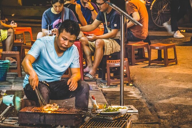 Hanoi Street Food Tour - Best Price - Walking into Hanoi’s Old Quarter at 5:30 p.m.