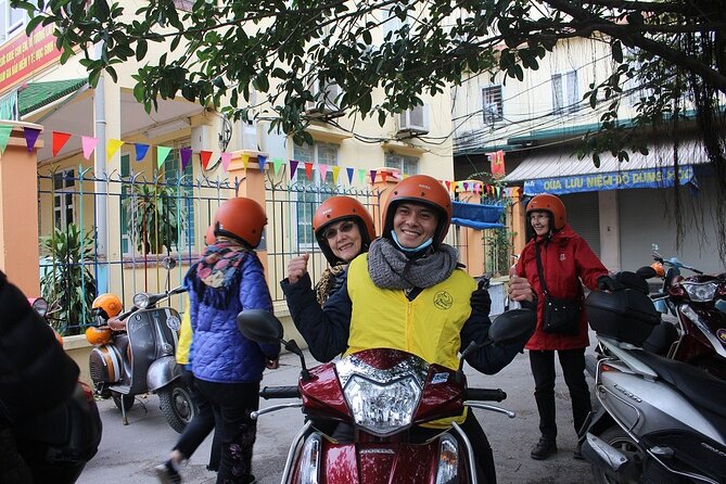 Hanoi Street Food Tour By Motorbike + Sightseeing SAFE & FUN - Starting with Hanoi’s grand buildings