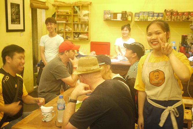 Hanoi street food tour small group tour - Egg coffee and Hanoi roll cake