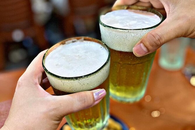 Hanoi Street Food Tour Taste 6 Local Dishes and Drinks - Egg coffee and Hanoi bia hoi