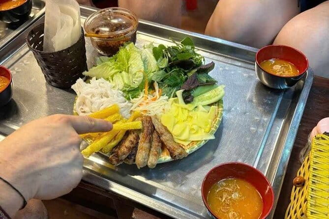 Hanoi Street Food Tour with egg coffee making - Pho starts the meal with a Hanoi classic