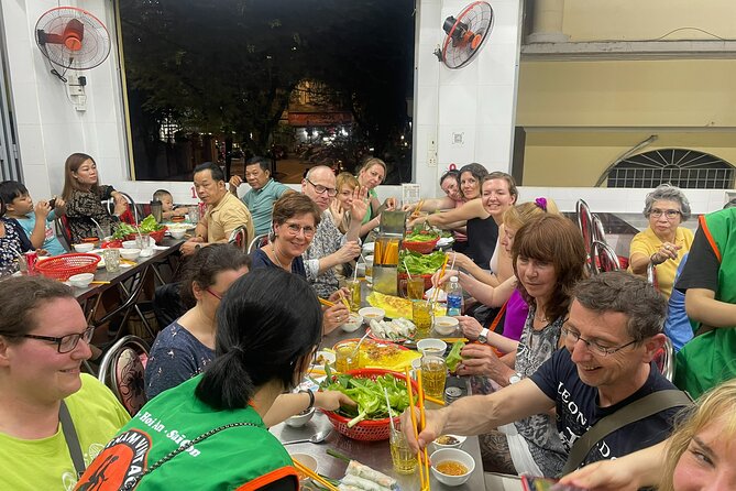 Hanoi Vespa After Dark Street Food Tour -Hidden Gem-Train Street - A ride beside Ba Dinh Square and the big lake
