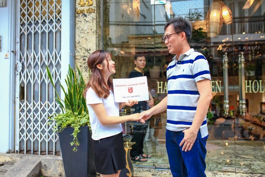 Hanoi Walking Street Food Tour & Cyclo Ride - Spring rolls, pillow cakes, and Bun Cha