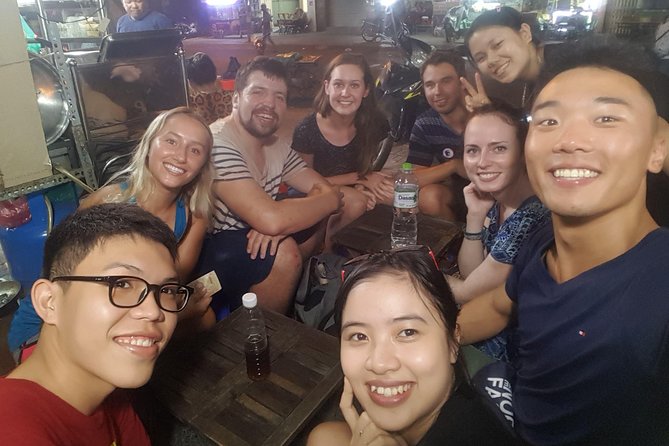 Hidden Gems Private Street Food by scooters with girl drivers. - Bui Vien Street and the city after dark