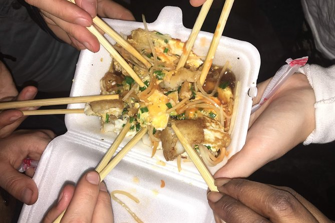 Hidden Gems Private Street Food by scooters with girl drivers. - What the food list tells you