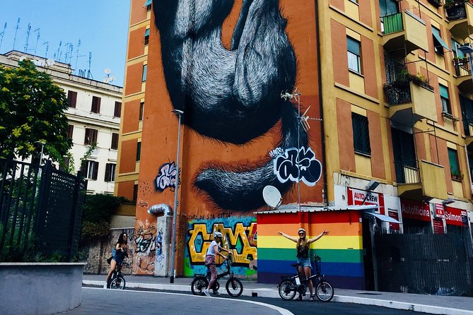 Hidden Rome: Small Group E-Bike Tour with Street Food Stops - Food stops that make the ride memorable