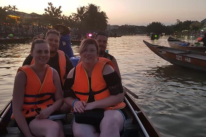 Hoi An Ancient City -Sampan Boat Ride- Night Market- Lanterns - The Japanese Covered Bridge in a 10-minute stop