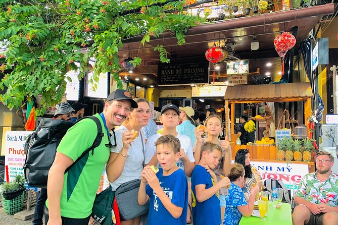 Hoi An street food tour with Billy - Entering Hoi An Ancient Town around dinner time