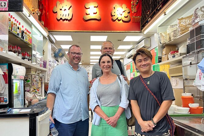 Hong Kong Private Food Tour with Michelin Street Food - Michelin-recommended noodles at Tsim Chai Kee