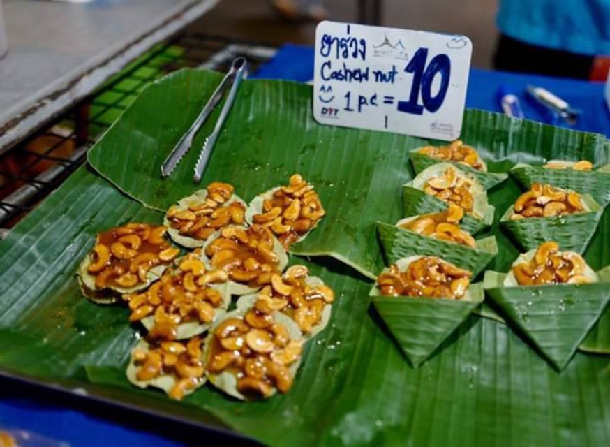 Krabi: Local Street Food Night Tour - Grilled prawns, squid, clams, and oysters