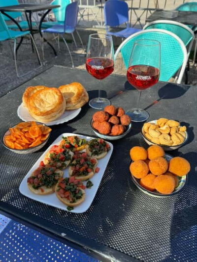 Guided Street Food Walking Tour with Food and Wine
