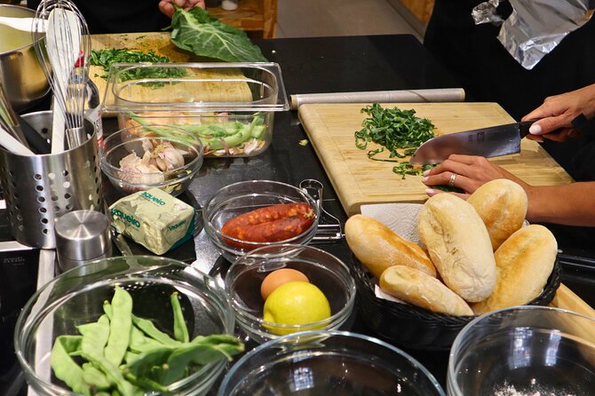 Lisbon: Portuguese street food cooking class with Drinks - What You Cook in Two Hours