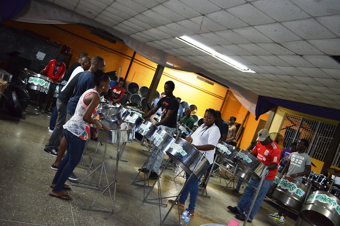 Live Steel Drums & Street Food Experience! - Your included drink and the after-tour option